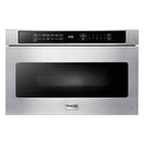 Thor Kitchen 4-Piece Pro Appliance Package - 36" Gas Range, French Door Refrigerator, Dishwasher, and Microwave Drawer in Stainless Steel Appliance Package Thor Kitchen 
