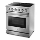 Thor Kitchen 5-Piece Appliance Package - 30-Inch Electric Range, Refrigerator with Water Dispenser, Dishwasher, Microwave Drawer, & Wine Cooler in Stainless Steel Appliance Package Thor Kitchen 