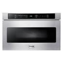 Thor Kitchen 5-Piece Appliance Package - 36" Gas Range, French Door Refrigerator, Under Cabinet Hood, Dishwasher, and Microwave Drawer in Stainless Steel Appliance Package Thor Kitchen 