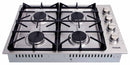 Thor Kitchen 5-Piece Pro Appliance Package - 30" Cooktop, Wall Oven, Wall Mount Hood, Dishwasher & Refrigerator with Water Dispenser in Stainless Steel Appliance Package Thor Kitchen 