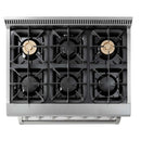Thor Kitchen 5-Piece Pro Appliance Package - 36" Dual Fuel Range, French Door Refrigerator, Under Cabinet Hood, Dishwasher, and Wine Cooler in Stainless Steel Appliance Package Thor Kitchen 