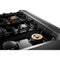 Thor Kitchen 6-Piece Pro Appliance Package - 36-Inch Dual Fuel Range, Refrigerator with Water Dispenser, Under Cabinet Hood, Dishwasher, Microwave Drawer, & Wine Cooler in Stainless Steel Appliance Package Thor Kitchen 