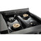 Thor Kitchen 6-Piece Pro Appliance Package - 48" Dual Fuel Range, French Door Refrigerator, Dishwasher, Under Cabinet Hood, Microwave Drawer, & Wine Cooler in Stainless Steel Appliance Package Thor Kitchen 