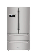 Thor Kitchen 6-Piece Pro Appliance Package - 48" Rangetop, Wall Oven, Premium Hood, Refrigerator, Dishwasher, & Microwave Drawer in Stainless Steel Appliance Package Thor Kitchen 