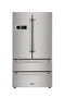 Thor Kitchen 6-Piece Pro Appliance Package - 48" Rangetop, Wall Oven, Premium Hood, Refrigerator, Dishwasher, & Microwave Drawer in Stainless Steel Appliance Package Thor Kitchen 