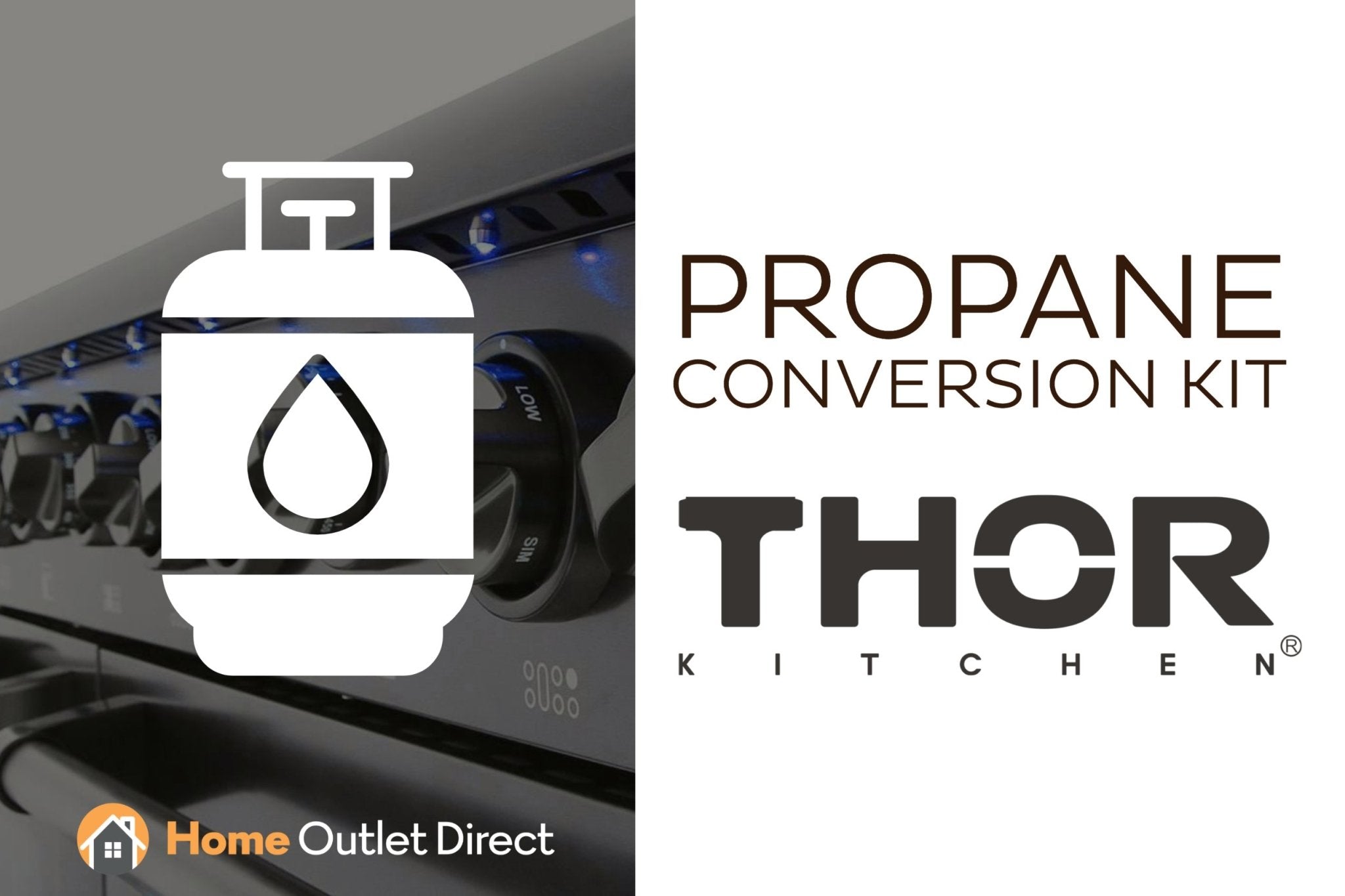 Thor Kitchen Liquid Propane Conversion kit for 30